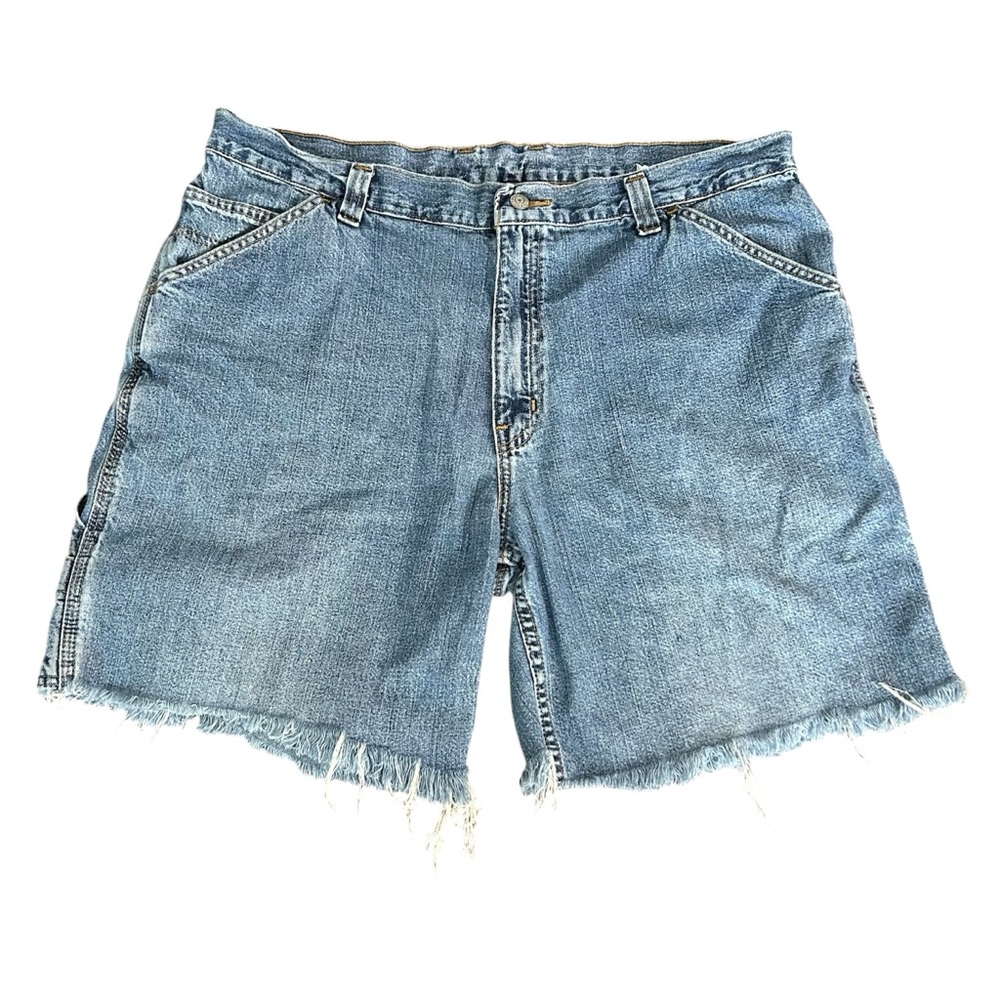 Faded Glory Blue Jean Cargo Shorts Men’s size 38